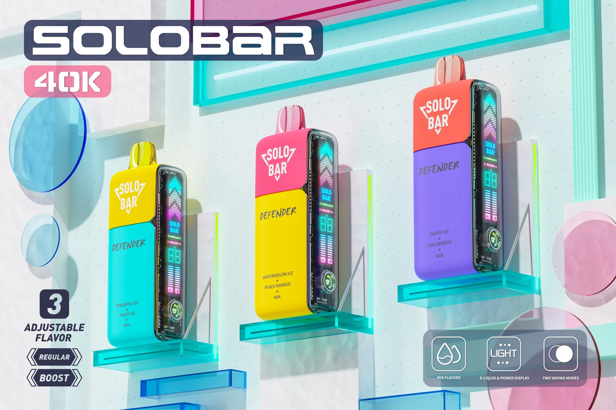 elfbar elfa kaufen Solo Bar 30K Prefilled Pod Vape Kit main image 0