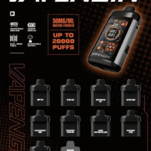 Alternative view of Vapengin EROS Replacement POD 20000 (20K) Puffs (BATTERY SOLD SEPARATELY)