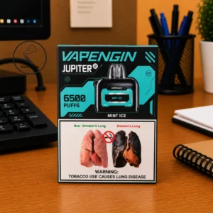 Alternative view of Vapengin Jupiter 2 6500 Puffs POD (BATTERY SOLD SEPARETLY)