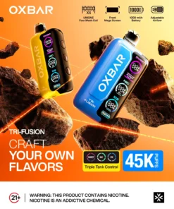 Alternative view of OXBAR TRI-FUSION 45000 Puffs Rechargeable Vape