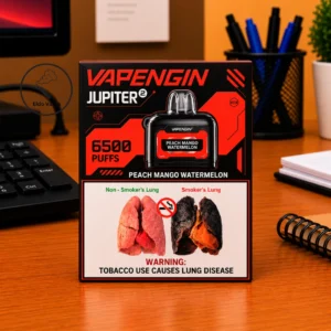 Alternative view of Vapengin Jupiter 2 6500 Puffs POD (BATTERY SOLD SEPARETLY)
