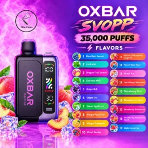 OXBAR SVOPP 35000 Puffs POD (BATTERY SOLD SEPARATELY) - Image 3