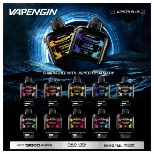 Alternative view of Vapengin Jupiter Plus Replacement POD 13000 Puffs (BATTERY SOLD SEPARETLY)